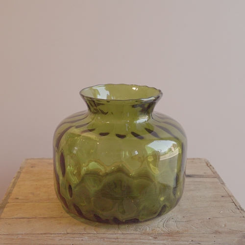 Groene vaas 'Decokandle'