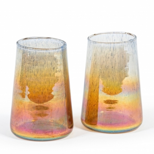 theelichthouder authentiek glas