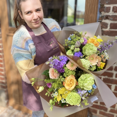 boeket gemengde kleuren (kies je eigen bedrag!)